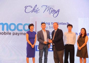 Moca nhận giải thưởng Công ty Fintech tiêu biểu 2018
