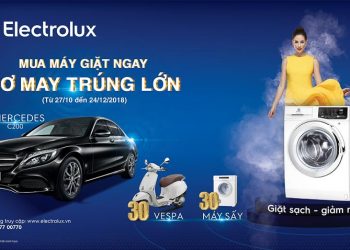 Trúng Mercedes khi mua máy giặt Electrolux 1