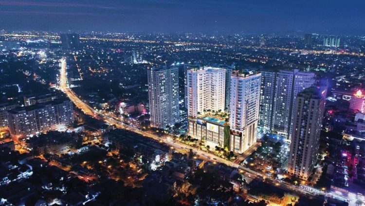 Dự án Central Premium chính thức cất nóc