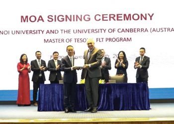 Liên kết đào tạo thạc sĩ TESOL của ĐH Hà Nội và ĐH Canberra