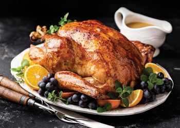 Mang Giáng sinh về nhà cùng gà tây thượng hạng