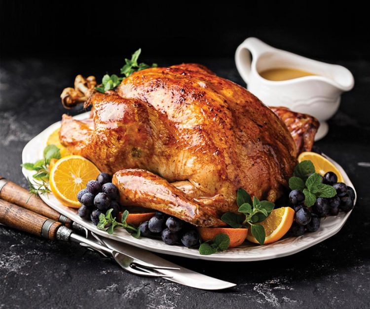 Mang Giáng sinh về nhà cùng gà tây thượng hạng