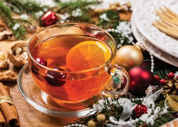 Buffet trà chiều Giáng sinh trên tầng cao