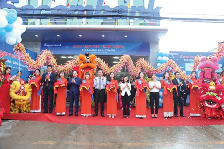Sacombank khai trương hoạt động chi nhánh Bình Chánh