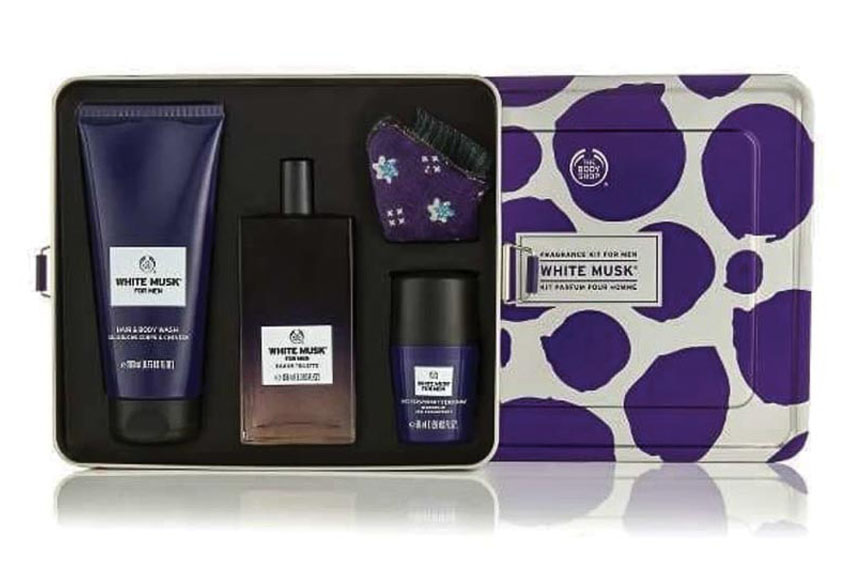 Bộ quà tặng White Musk® for Men Fragrance Kit của The Body Shop