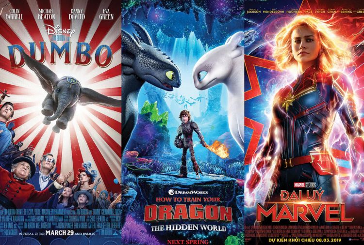 Disney sẽ thống trị màn ảnh lớn