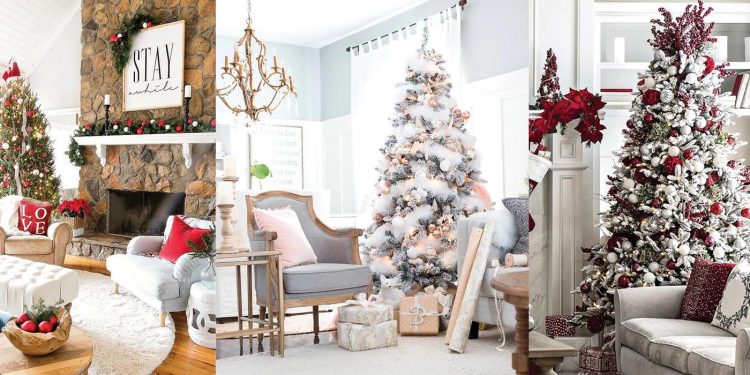 Đem Giáng sinh vào không gian phòng khách