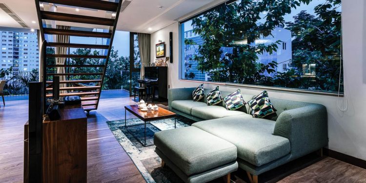 Ngôi nhà trên núi lớn