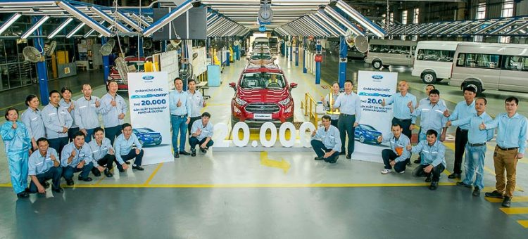 Ford EcoSport đạt mốc 20.000 xe xuất xưởng tại Việt Nam