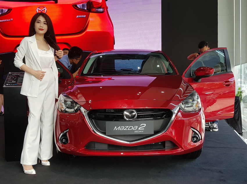 mẫu xe Mazda2 mới tại Việt Nam