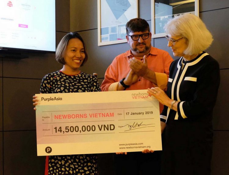 PurpleAsia hỗ trợ xây dựng thương hiệu cho tổ chức Newborns Việt Nam