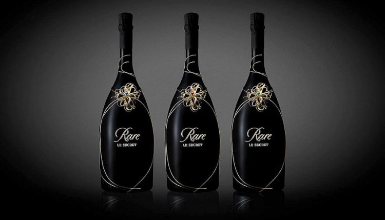 Rare Champagne ra mắt sâm-banh Rare Le Secret High Jewellery đính đá quý 9