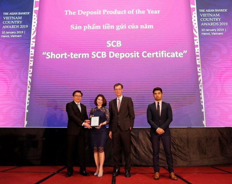 Chứng chỉ tiền gửi SCB liên tiếp nhận được các giải thưởng uy tín