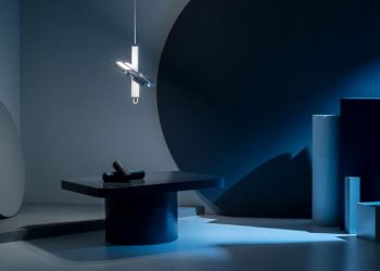 Dorval – đèn thiết kế lấy cảm hứng từ Trạm Vũ trụ Quốc tế