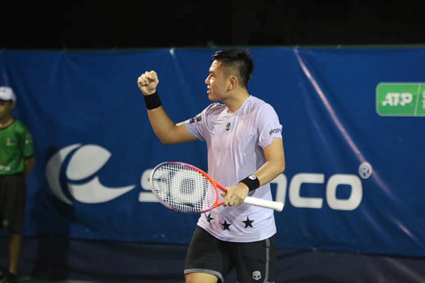 Hoàng Nam xuất sắc thắng tay vợt hạng 370 thế giới 1