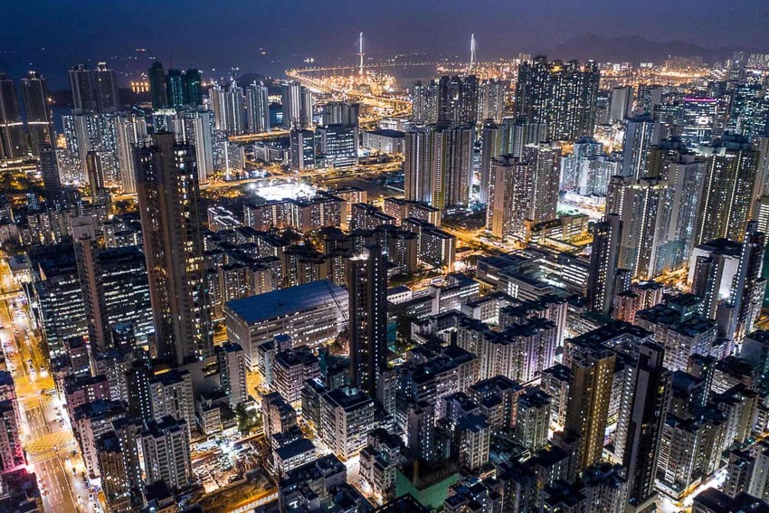 Hong Kong ấn tượng qua những bức ảnh chụp từ trên cao 8