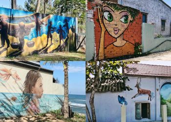 Làng Bích Họa Tam Thanh: Thưởng ngoạn tranh tường đẹp một cách bình dị