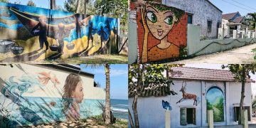 Làng Bích Họa Tam Thanh: Thưởng ngoạn tranh tường đẹp một cách bình dị