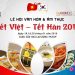 Lễ hội Văn hoá & Ẩm thực tết Việt – tết Hàn 2019