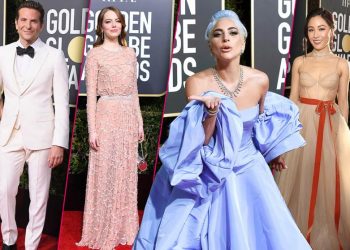 Dàn minh tinh đọ dáng trên thảm đỏ Lễ trao giải Quả Cầu Vàng 2019