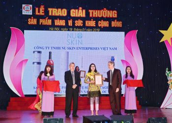 Nu Skin Việt Nam được vinh danh “Sản phẩm vàng vì sức khỏe cộng đồng” 1