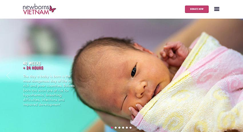 PurpleAsia Hỗ trợ Xây dựng Thương hiệu cho Tổ chức Newborns Việt Nam 3