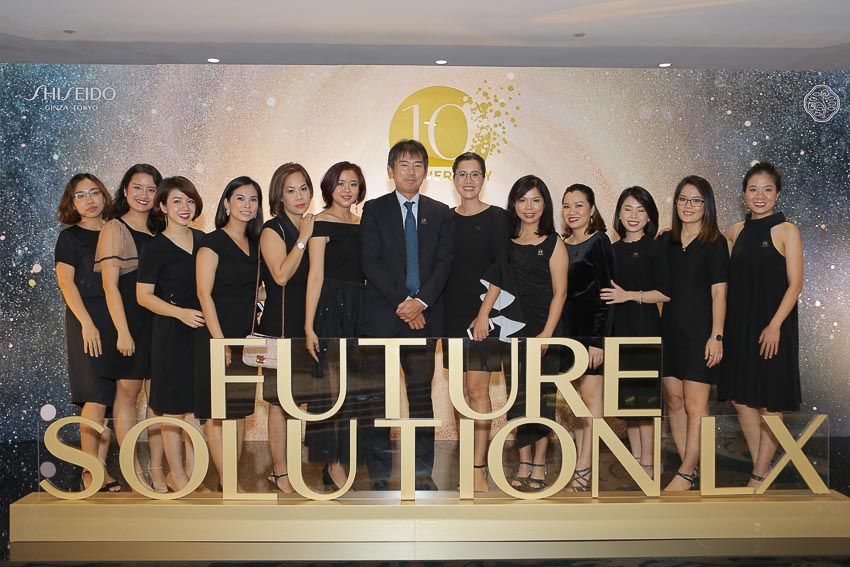 Shiseido kỷ niệm 10 năm ra mắt dòng sản phẩm Future Solution LX 8