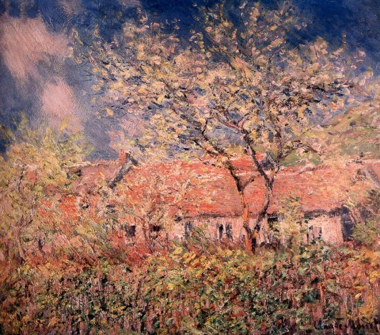 Mùa Xuân ở Giverny - Claude Monet