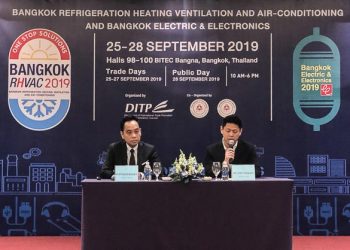 triển lãm “Bangkok RHVAC 2019 & Bangkok E&E 2019”