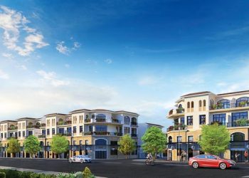 Phối cảnh dự án nhà phố thương mại giai đoạn 1 - dự án Senturia Nam Sai Gon