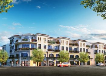 Phối cảnh nhà phố thương mại tại dự án Senturia Nam Sai Gon