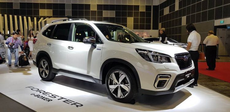 Chính thức ra mắt SUV hybrid Subaru Forester e-Boxer tại Singapore Motor Show 2019