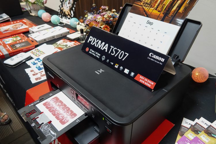 Canon ra mắt máy in mới PIXMA TS707 với khả năng in ảnh sắc nét, in văn bản hiệu suất cao