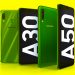 Samsung bất ngờ giới thiệu Galaxy A30 và A50: Màn giọt nước, vân tay dưới kính