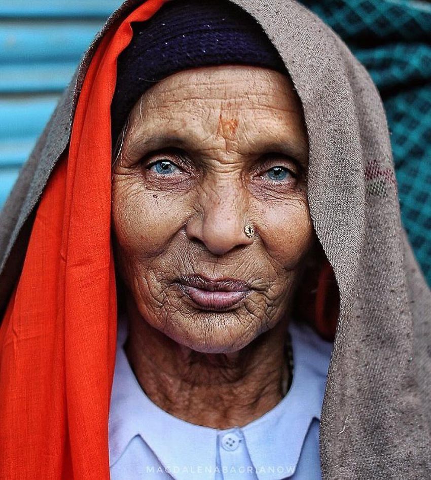Đôi mắt hút hồn của người Ấn Độ qua ống kính nữ NAG Ba Lan Magdalena Bagrianow 24