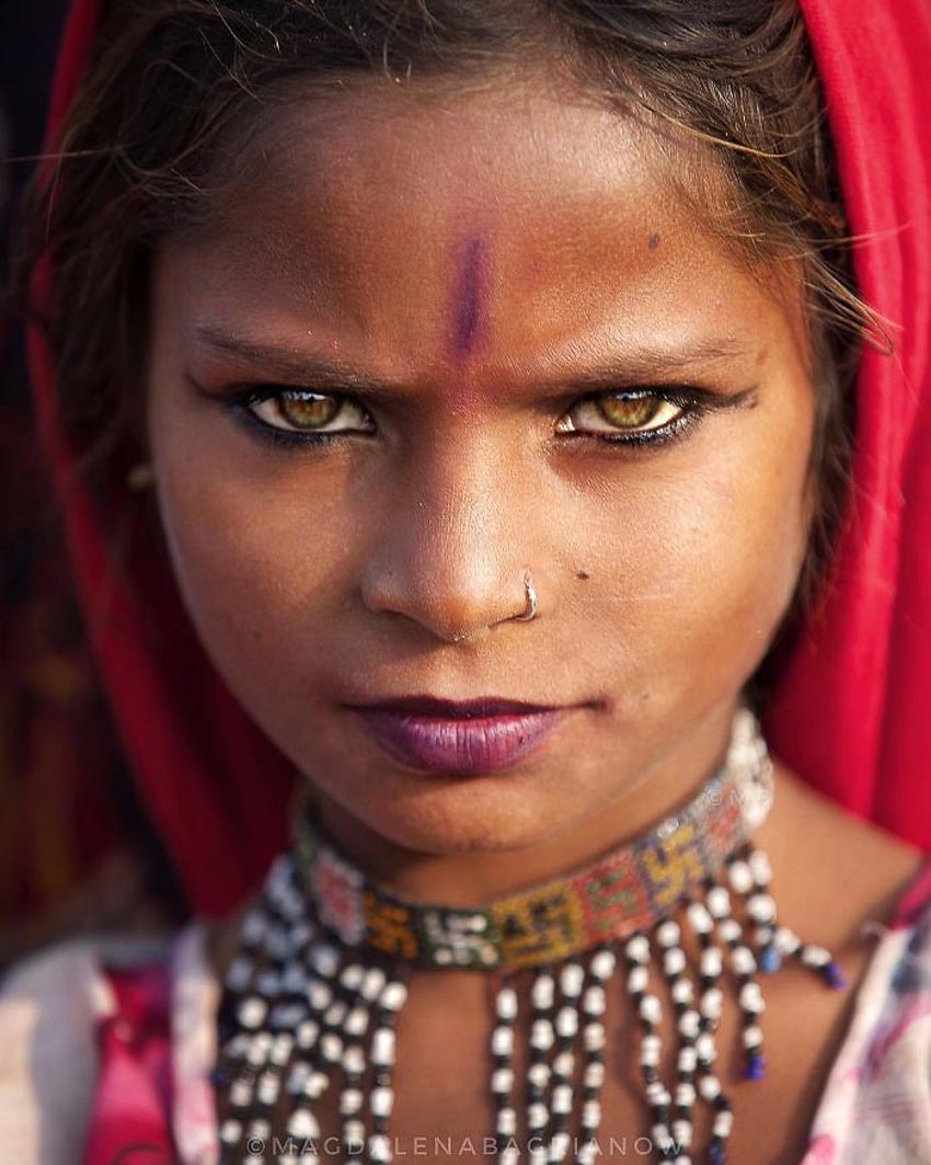 Đôi mắt hút hồn của người Ấn Độ qua ống kính nữ NAG Ba Lan Magdalena Bagrianow 16