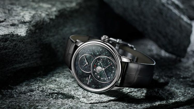 Jaquet Droz ra mắt đồng hồ Grande Seconde Moon Swiss từ đá serpentinite 1