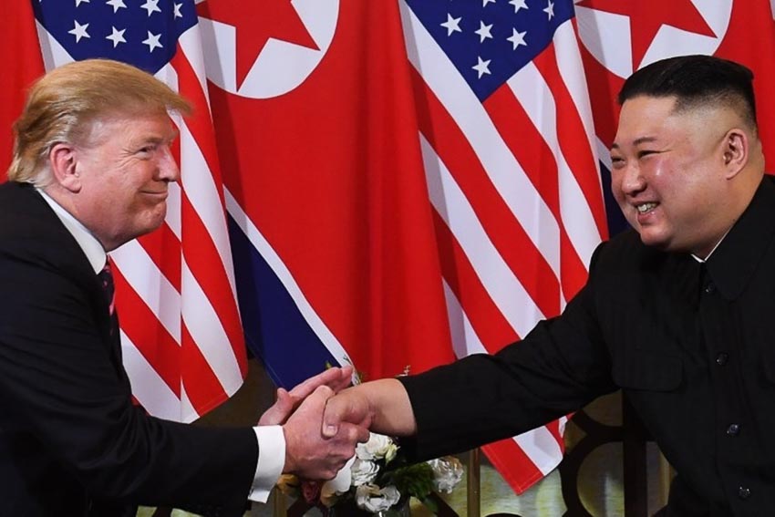Những hình ảnh ấn tượng trong cuộc gặp của lãnh đạo Mỹ - Triều tại Hà Nội 4