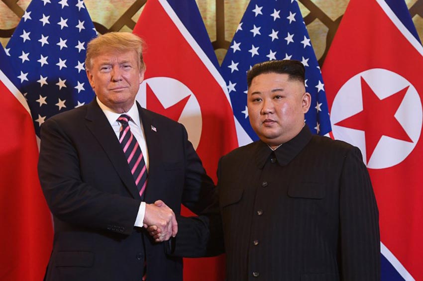 Những hình ảnh ấn tượng trong cuộc gặp của lãnh đạo Mỹ - Triều tại Hà Nội 5