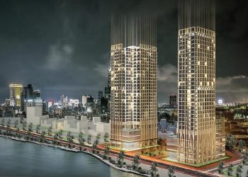 Cất nóc tòa tháp Risemount Apartment Đà Nẵng