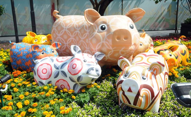 Đường hoa Nguyễn Huệ trước giờ khai mạc đón Tết Kỷ Hợi 2019