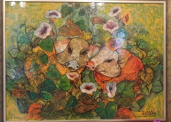 Tranh ông ỉn đón xuân 3 miền bắc - trung - nam - Ảnh 9.