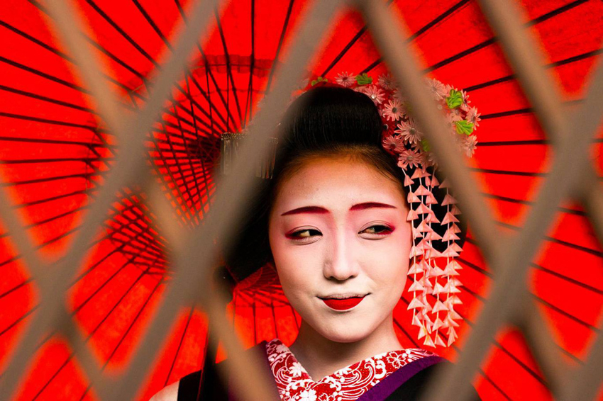 Geisha tập sự, Kyoto, Nhật Bản - Ảnh: Sharon Kynaston