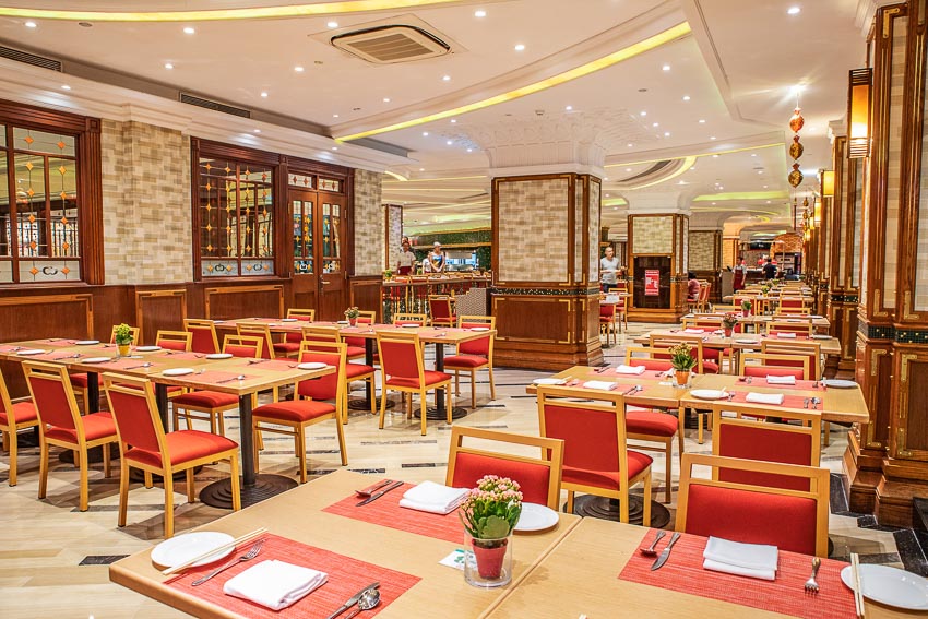 Buffet của Café Central An Đông tại khách sạn Windsor Plaza