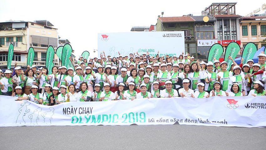 Năm thứ 4 Herbalife đồng hành cùng ngày chạy Olympic toàn dân 1