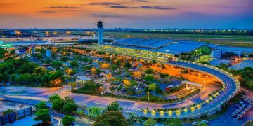 Khoảnh khắc Sài Gòn đẹp lạ thường trong bộ ảnh chụp từ trên cao 9