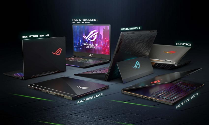 ASUS ROG giới thiệu dải sản phẩm laptopgaming sử dụng đồ họa GeForce RTX™ 1