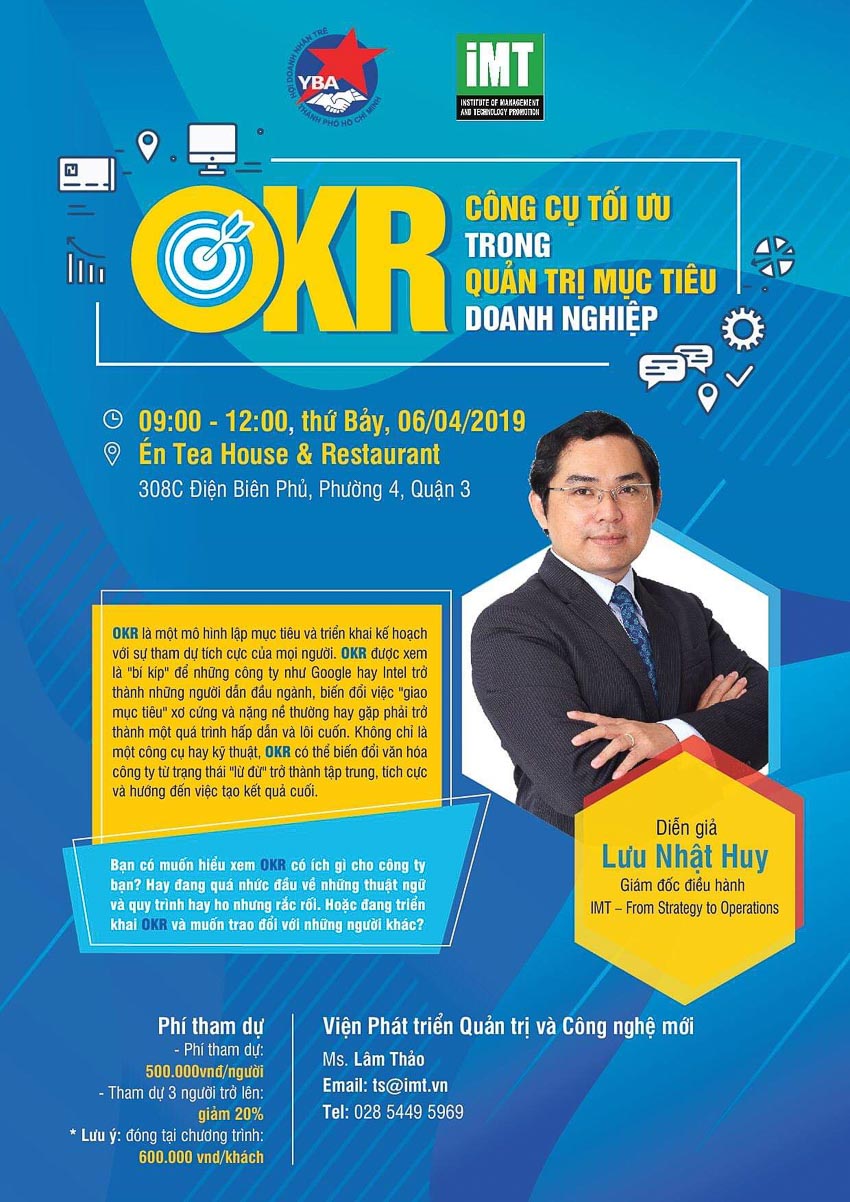 6-4-2019| OKR - Công cụ tối ưu trong Quản trị mục tiêu Doanh nghiệp 1