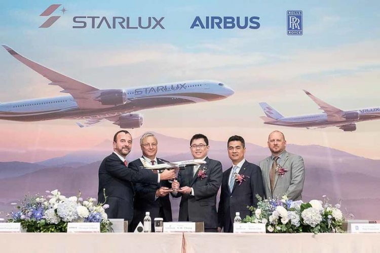 STARLUX Airlines đặt mua 17 máy bay A350 XWB phục vụ đường bay dài
