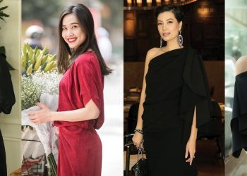 Thanh lịch với sắc đỏ và đen của NTK Đỗ Mạnh Cường
